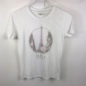 Abercrombie & Fitch Paris Graphic Tee Sz XS
